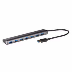 i-tec 3HUB778UK USB 3.2 Gen 1 (3.1 Gen 1) Type-A 5000 Mbit/s Argento