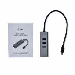 i-tec Metal C31METALG3HUB pannello drive bay Grigio - Vista aggiuntiva 4
