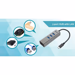 i-tec Metal C31METALG3HUB pannello drive bay Grigio - Vista aggiuntiva 8