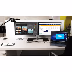 i-tec Video adattatore Thunderbolt 3 Dual DP - Vista aggiuntiva 5