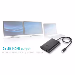 i-tec USB-C 3.1 Dual 4K HDMI Video Adapter - Vista aggiuntiva 5