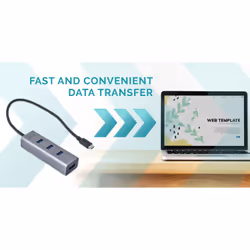 i-tec Metal USB-C HUB 4 Port - Vista aggiuntiva 6
