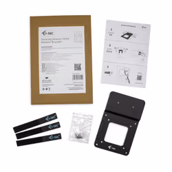 i-tec VESADOCK1 kit di fissaggio Nero Metallo - Vista aggiuntiva 5