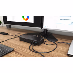 i-tec C31QUATTRODOCKPDUK replicatore di porte e docking station per laptop Cablato USB 3.2 Gen 1 (3.1 Gen 1) Type-C Nero - Vista aggiuntiva 5