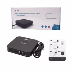 i-tec USB-C Dual Display Docking Station with Power Delivery 100 W - Vista aggiuntiva 8