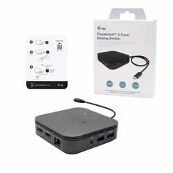 i-tec Thunderbolt 3 Travel Dock Dual 4K Display + Power Delivery 60W - Vista aggiuntiva 4