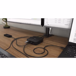 i-tec USB-C Dual Display Docking Station with Power Delivery 100 W + Universal Charger 100 W - Vista aggiuntiva 7