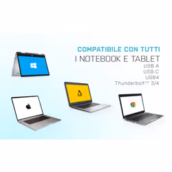 i-tec Metal USB-C/USB-A 2.5Gbps Ethernet Adapter - Vista aggiuntiva 5