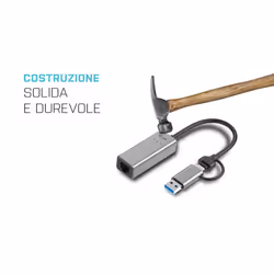 i-tec Metal USB-C/USB-A 2.5Gbps Ethernet Adapter - Vista aggiuntiva 7