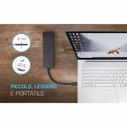 i-tec Metal USB-A/USB-C HUB 2x USB 3.0 + 2x USB-C (10 Gbps) - Vista aggiuntiva 8