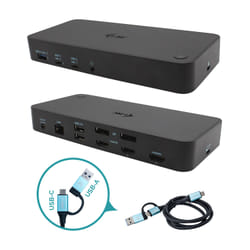 i-tec CATRIPLEDOCKPDPROUK replicatore di porte e docking station per laptop Cablato USB 3.2 Gen 1 (3.1 Gen 1) Type-C Nero