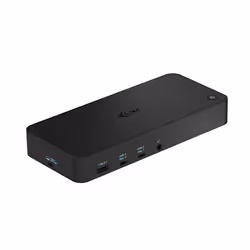 i-tec CATRIPLEDOCKPDPROUK replicatore di porte e docking station per laptop Cablato USB 3.2 Gen 1 (3.1 Gen 1) Type-C Nero