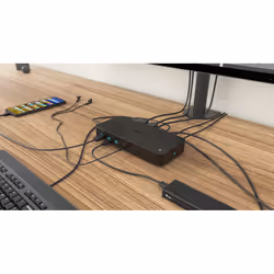 i-tec CATRIPLEDOCKPDPROUK replicatore di porte e docking station per laptop Cablato USB 3.2 Gen 1 (3.1 Gen 1) Type-C Nero - Vista aggiuntiva 8