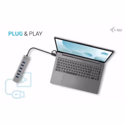 i-tec USB-C/USB-A Charging Metal HUB 7 Port - Vista aggiuntiva 7