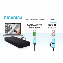 i-tec USB 3.0 / USB-C / Thunderbolt, 3x 4K Docking Station Gen 2 + Power Delivery 100W - Vista aggiuntiva 6