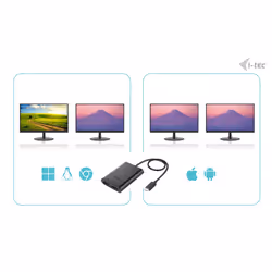 i-tec USB-C Dual 4K/60Hz (single 8K/30Hz) HDMI Video Adapter - Vista aggiuntiva 5