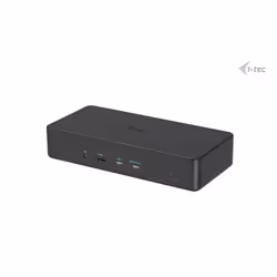 i-tec CADUAL4KDOCKPD2UK replicatore di porte e docking station per laptop Cablato USB 3.2 Gen 1 (3.1 Gen 1) Type-C Nero