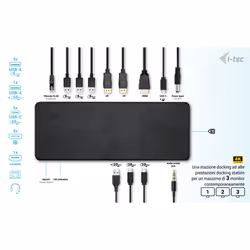 i-tec USB-C Triple Display Docking Station Gen 2 Pro + Power Delivery 100W - Vista aggiuntiva 5