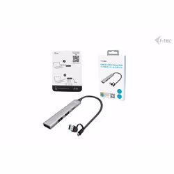 i-tec USB-C/USB-A Metal HUB 1x USB 3.0 + 3x USB 2.0 - Vista aggiuntiva 4