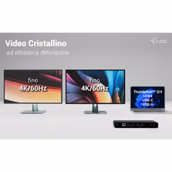 i-tec Universal Dual 4K Display Docking Station + Power Delivery 85W - Vista aggiuntiva 7