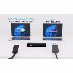 i-tec Universal Dual 4K Display Docking Station + Power Delivery 85W - Vista aggiuntiva 8