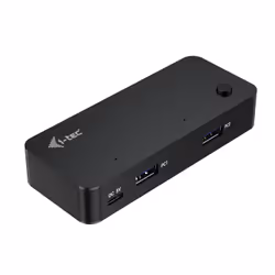 i-tec Universal KVM HUB 2x USB-C + 2x USB-A 3.0, USB tipo-C, USB 3.2 Gen 1 (3.1 Gen 1) Type-A, USB 3.2 Gen 1 (3.1 Gen 1) Type ...