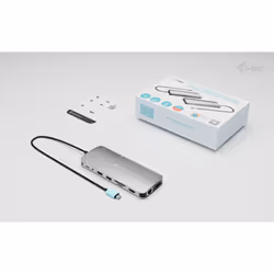 i-tec Metal USB-C Nano 3x Display Dock, 2x HDMI 1x USB-C video + Power Delivery 140W - Vista aggiuntiva 5