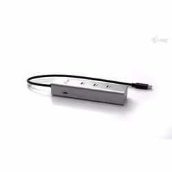 i-tec Metal USB-C Charging HUB 5port with USB-C video 8K + Power Delivery 85W - Vista aggiuntiva 3