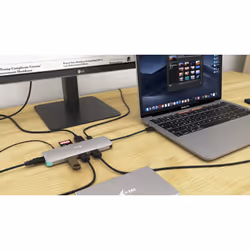 i-tec USB-C Metal Nano Docking Station 4K HDMI LAN with Power Delivery 100W + Universal Charger 100W - Vista aggiuntiva 6