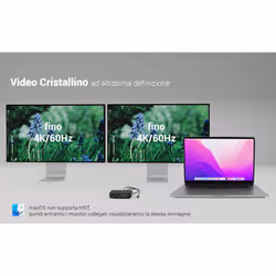 i-tec USB-C Dual HDMI Docking Station with Power Delivery 100 W - Vista aggiuntiva 8
