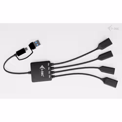 i-tec USB-C/USB-A Cable HUB 4 port (2x USB-C, 2x USB-A) - Vista aggiuntiva 3