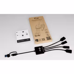i-tec USB-C/USB-A Cable HUB 4 port (2x USB-C, 2x USB-A) - Vista aggiuntiva 6