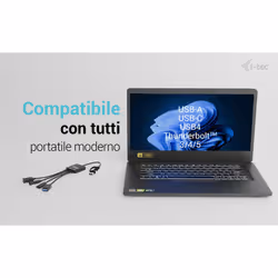 i-tec USB-C/USB-A Cable HUB 4 port (2x USB-C, 2x USB-A) - Vista aggiuntiva 8