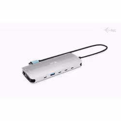 i-tec Metal USB-C Nano 3x Display Dock, 2x HDMI 1x USB-C video with Power Delivery 140W + Universal Charger 140 W - Vista aggiuntiva 4
