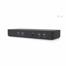 i-tec C31INTGTRI4KDOCPDCH replicatore di porte e docking station per laptop Cablato USB 3.2 Gen 1 (3.1 Gen 1) Type-C Nero - Vista aggiuntiva 2