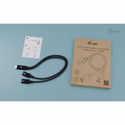 i-tec USB-C Cable Splitter Audio/Data + Power Delivery 100W - Vista aggiuntiva 5