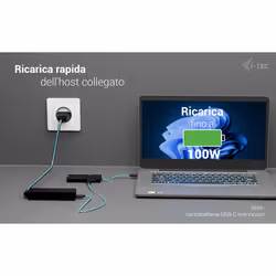 i-tec USB-C Triple 4K HDMI Video Adapter, Power Delivery 100W - Vista aggiuntiva 8