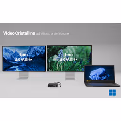 i-tec USB-C Dual HDMI Docking Station with Power Delivery 100 W + Universal Charger 100W - Vista aggiuntiva 6
