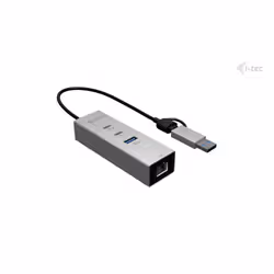 i-tec USB-C/USB-A Metal HUB 3 (2x USB-C, 1x USB-A) Port + 2.5GLAN - Vista aggiuntiva 2