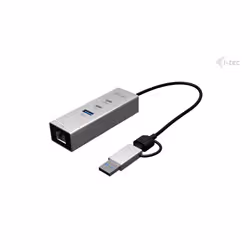 i-tec USB-C/USB-A Metal HUB 3 (2x USB-C, 1x USB-A) Port + 2.5GLAN - Vista aggiuntiva 3
