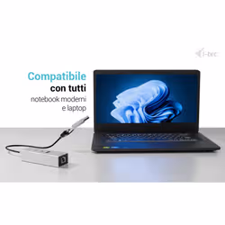 i-tec USB-C/USB-A Metal HUB 3 (2x USB-C, 1x USB-A) Port + 2.5GLAN - Vista aggiuntiva 6