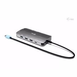 i-tec USB-C Metal Nano 3x Display (DP, HDMI and VGA) Docking Station + Power Delivery 100 W - Vista aggiuntiva 3