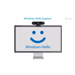 i-tec SOLOMON WH200 2K Webcam Windows Hello - Vista aggiuntiva 7