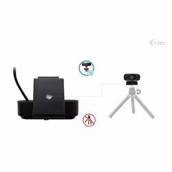 i-tec SOLOMON 200 1080p Business Webcam - Vista aggiuntiva 6