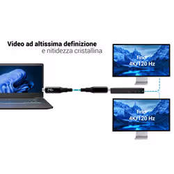 i-tec Thunderbolt 4/USB4 Class Pro Cable 240W with LCD (40 Gbps, 150 cm) - Vista aggiuntiva 8