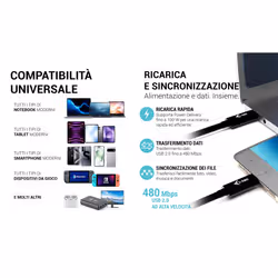 i-tec USB-C Charging Cable 1.8m - Vista aggiuntiva 7