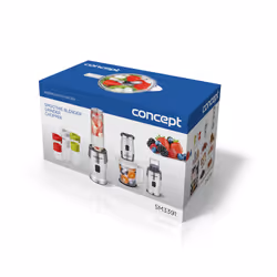 Concept sm3391 1,2 L Frullatore da tavolo 700 W Acciaio inox, Bianco - Vista aggiuntiva 8