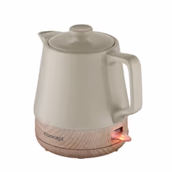 Concept RK0061 bollitore elettrico 1 L 1200 W Marrone, Legno