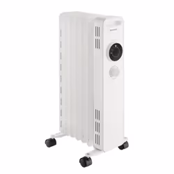 Concept RO3307, Riscaldatore ambiente elettrico a olio, Olio, 0,18 m, Interno, Pavimento, Bianco