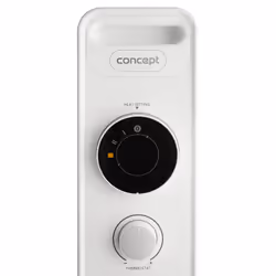 Concept RO3307 stufetta elettrica Interno Bianco 1500 W Riscaldatore ambiente elettrico a olio
